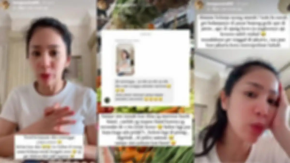 Bunga Zainal belanja di pasar habis Rp 3 juta.