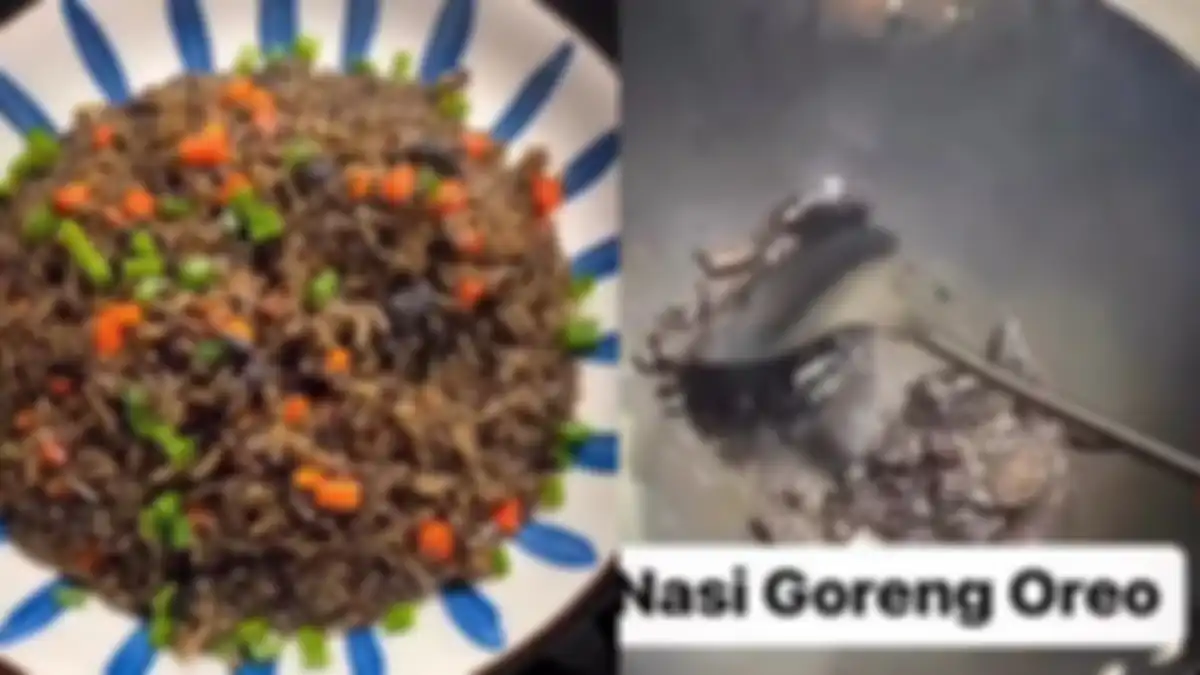 Resep memasak nasi goreng oreo