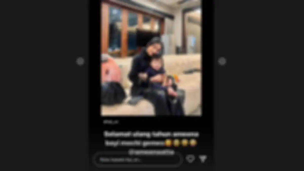 Absen di acara ultah Ameena, Fuji cuma beri ucapan lewat Instagram