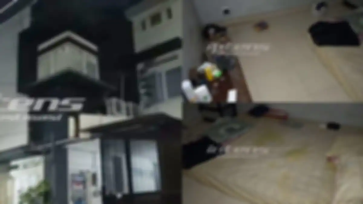 Kamar yang kini ditempati Indra Bekti  