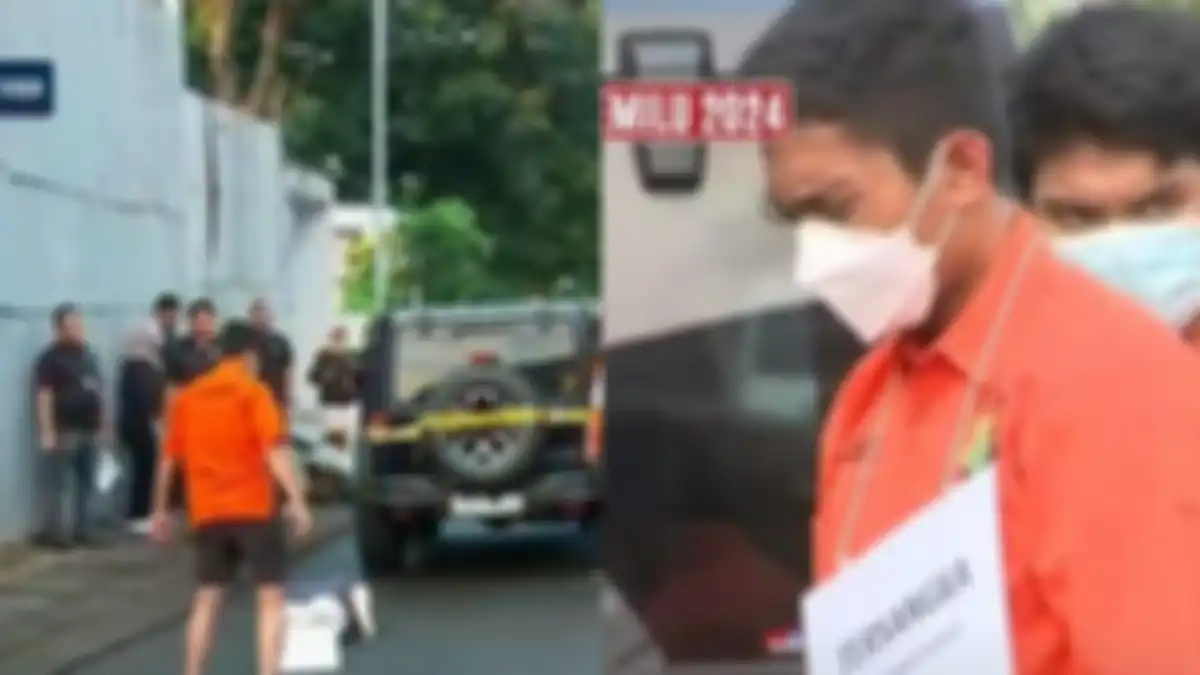 Mario Dandy sempat menangis saat proses rekonstruksi proses penganiayaan David