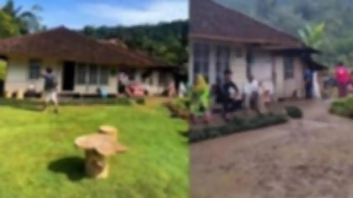 Kondisi rumah abah Jajang
