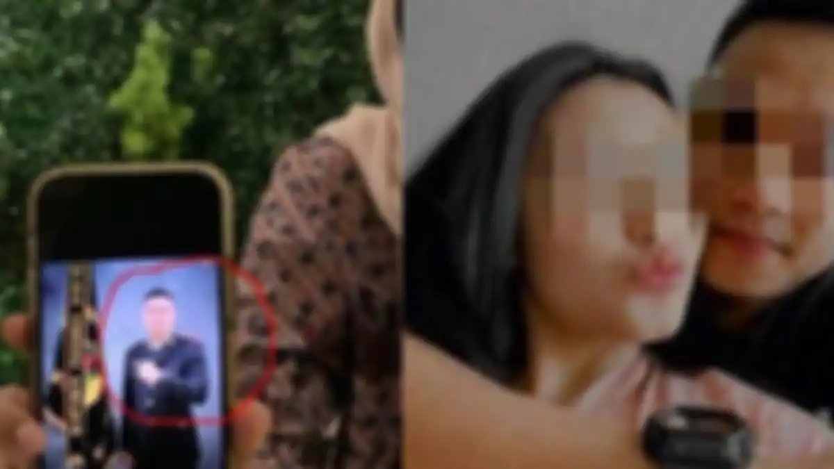 Iptu MIP, oknum polisi yang disebut selingkuh dengan janda.