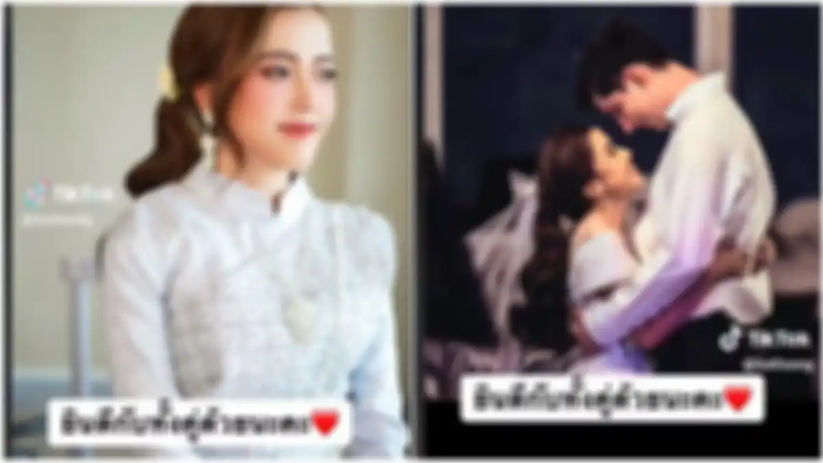 Mempelai wanita dari yang akan menikah dengan pria yang viral di TikTok
