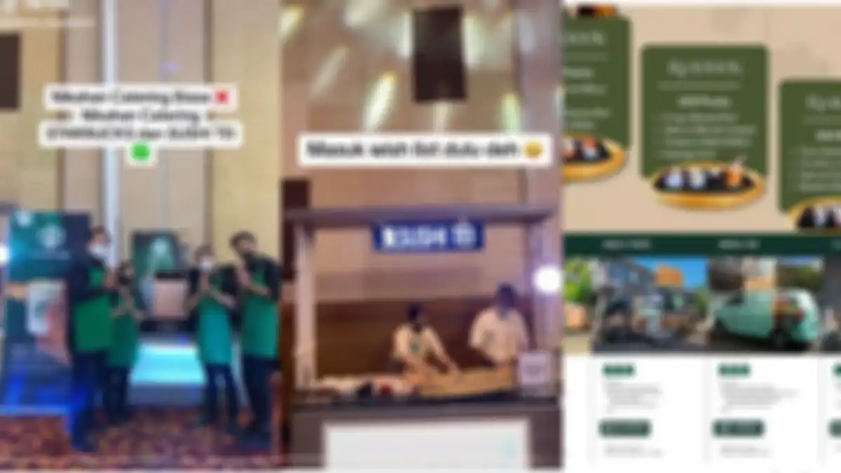 Budget yang dikeluarkan jika ingin mengadakan pesta pernikahan dengan menu Starbucks dan Sushi Tei