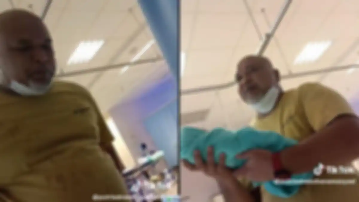 Saeful tak bisa membendung air matanya karena keinginannya memiliki anak terwujud setelah menanti 15 tahun 
