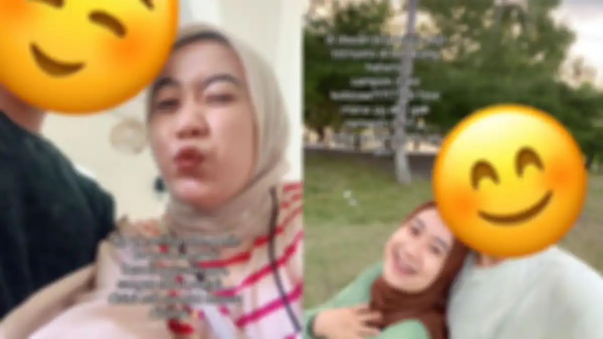 Sang kekasih selalu meyakinkannya bahwa menjalani hubungan jarak jauh pasti akan berhasil. TikTok @heyitsvyo.
