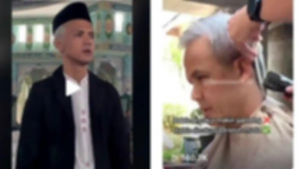 Inilah sosok Arie Budiarto, kembaran Ganjar Pranowo asal Banten, kini viral dan sering diajak foto bareng 