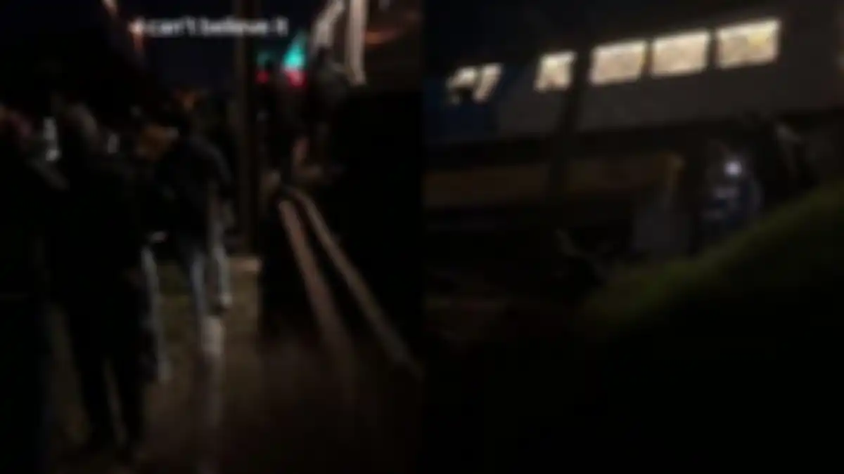 Video viral di TikTok puluhan penumpang nekat melompat dari gerbong kereta dan menyebabkan operasional komuter ditunda satu jam.