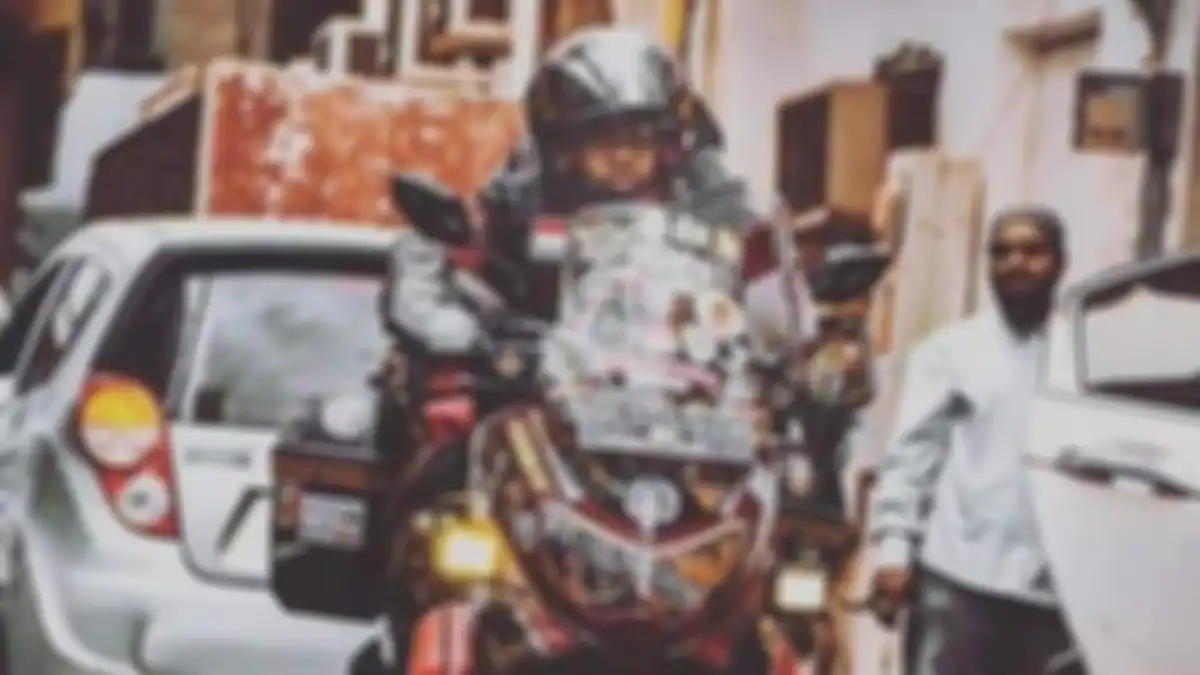 Yamaha NMAX yang pernah menempuh Jambi-Madinah ini uangnya akan dipakai membangun masjid