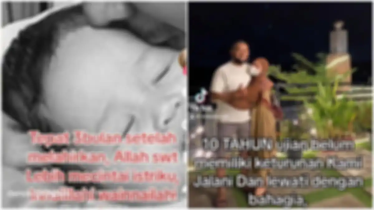 Viral curhatan suami 10 tahun berjuang dapatkan keturunan, curhat pilu ketika istri malah wafat usai 3 bulan melahirkan.