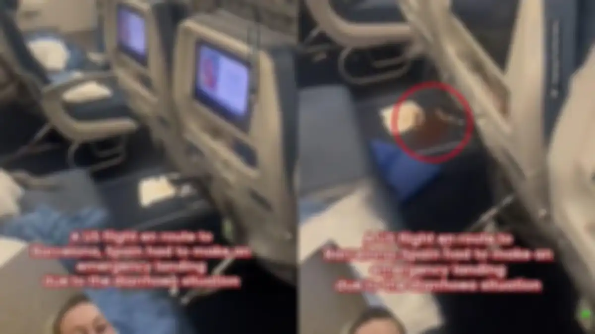 Pesawat Delta Air putar balik gegara seorang penumpang diare berat.