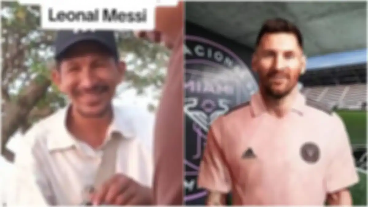 Penjual cilok di Pelabuhan Ratu mirip Lionel Messi
