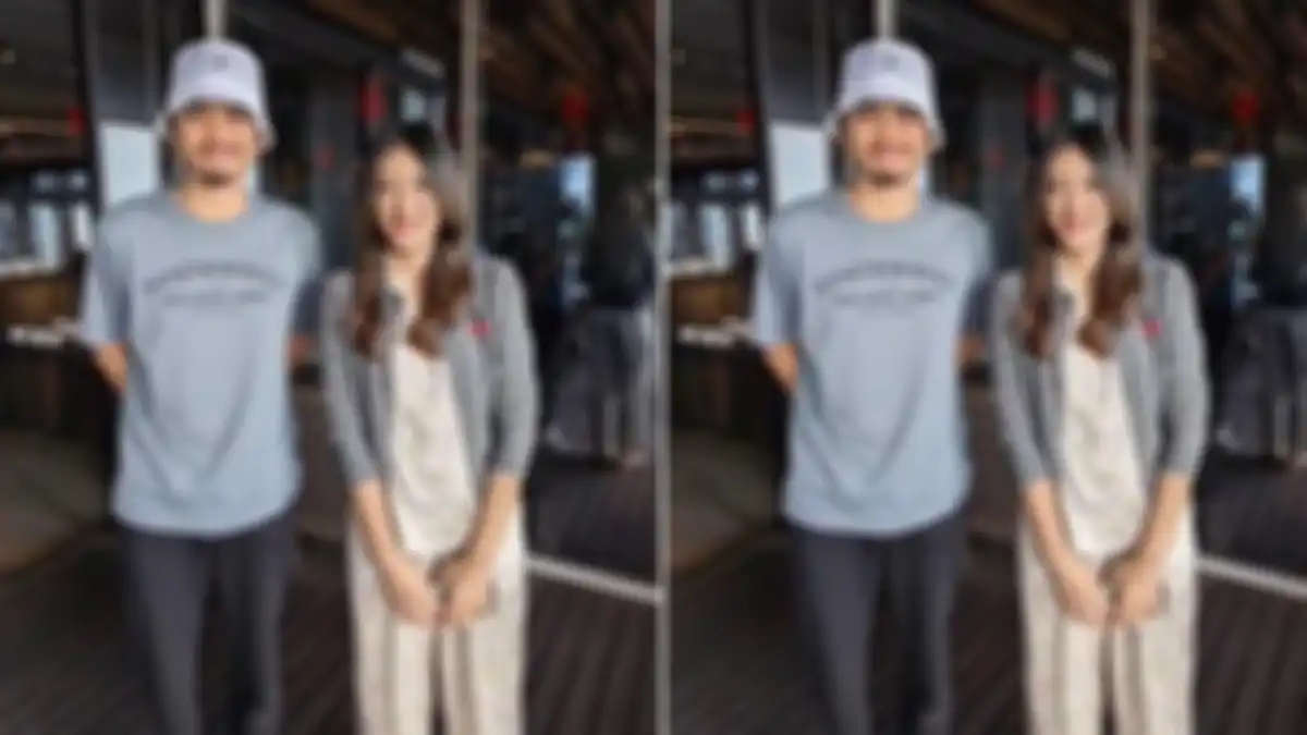 Annisa Aziza istri Raditya Dika foto bareng idolanya Duta Sheila On 7.