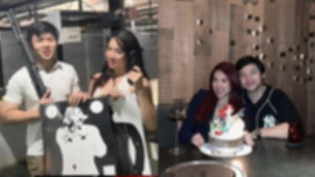 Gaya romantis Nicholas Sean putra Ahok dengan Vietyana Chloe saat berpacaran 