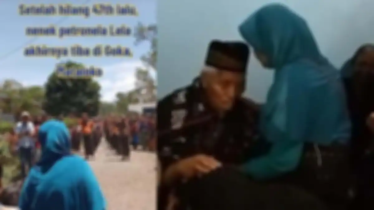 Oma Nela ditemukan setelah 47 tahun hilang tanpa jejak