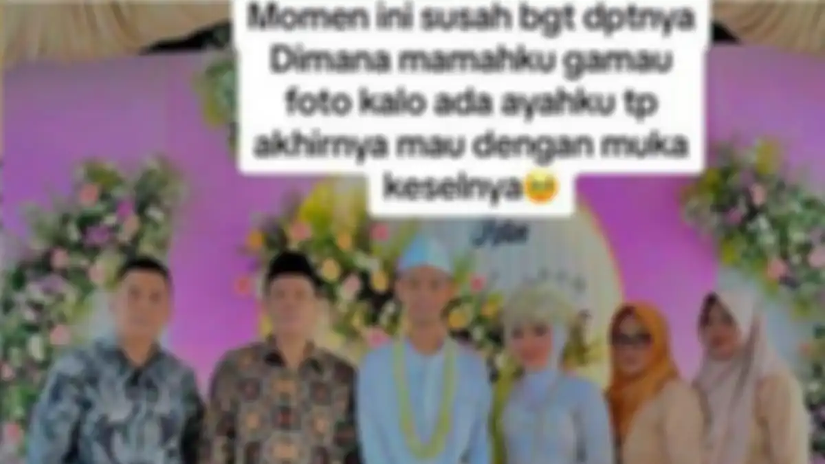 Pengantin wanita nangis haru bertemu ayah kandung pertama kali saat akad 