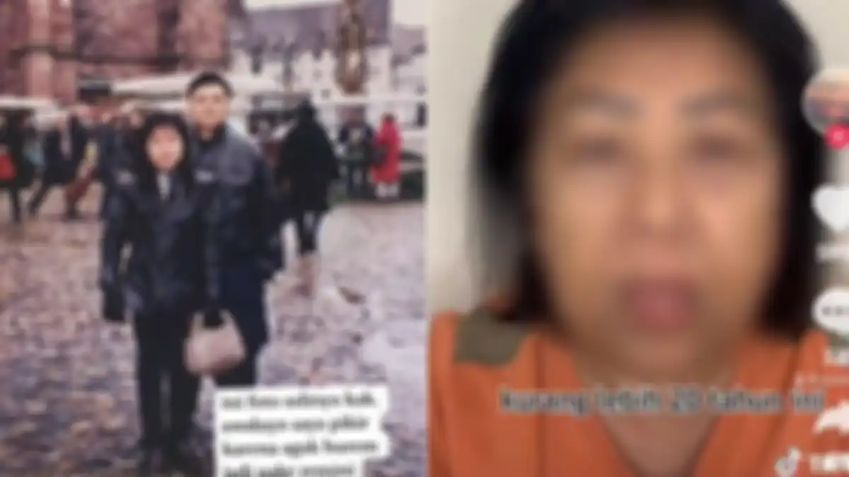 Ida Susanti tunjukkan foto dengan suaminya yang ternyata perempuan.