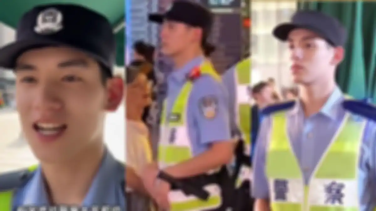 Polisi tampan yang viral di TikTok