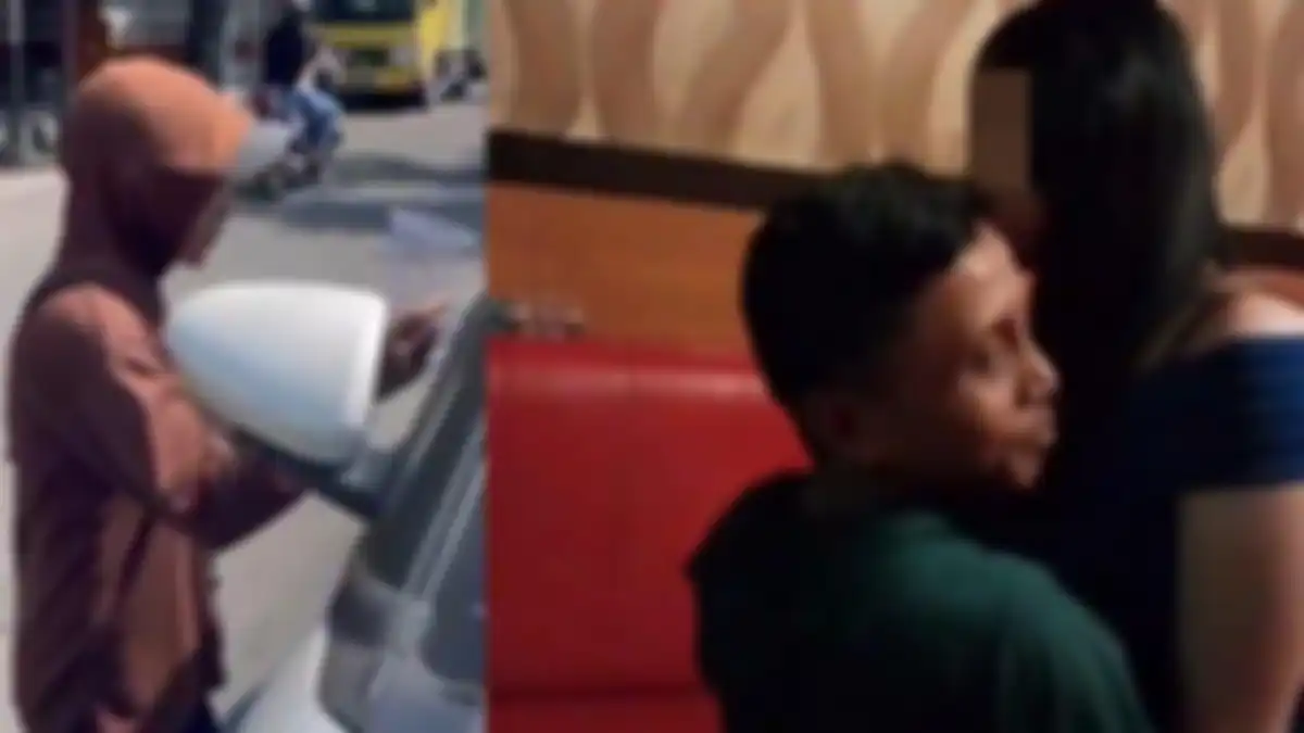Kelakuan AM, paginya ngemis, malamnya mangku mbak LC