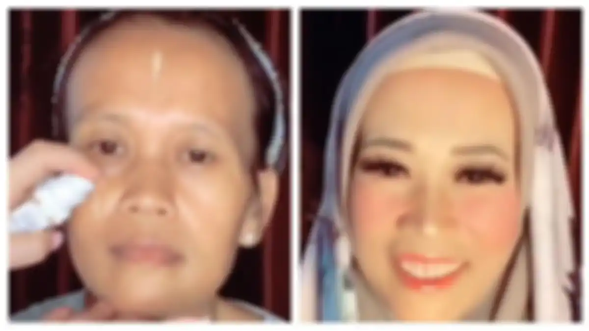 Viral ART yang dirias majikannya dengan hasil yang bikin pangling, cantik banget. 