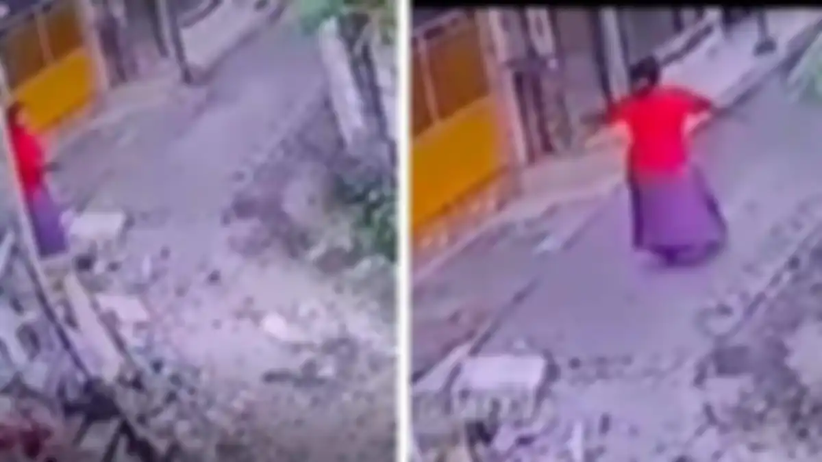 Tak jera setelah keluar penjara, Masriah kembali buang sampah ke halaman Wiwik sambil berjoget  