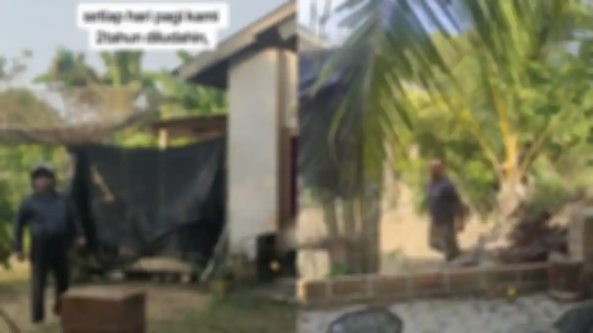 Selama 2 tahun terakhir, pria ini rutin ludahi rumah tetangganya.