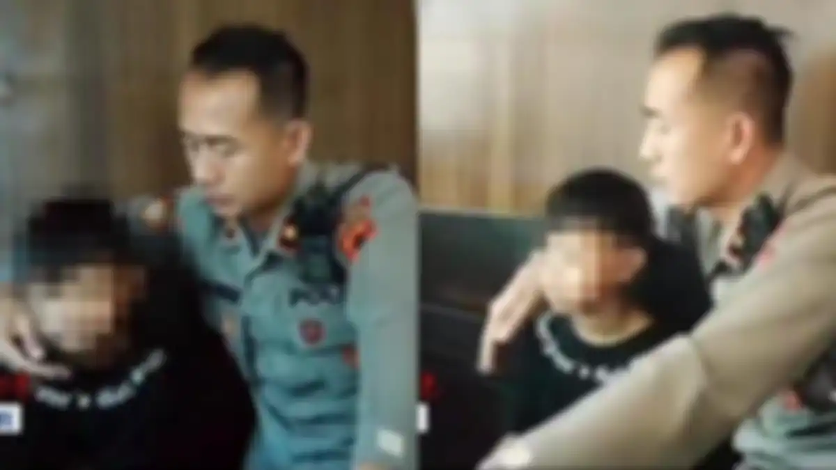 Viral di TikTok, bocah 7 tahun lapor ibu kandung ke kantor polisi