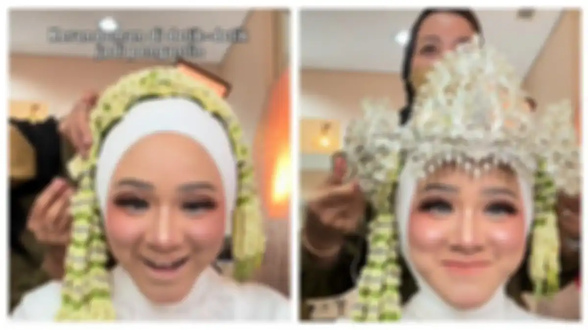 Viral pengantin joget ala-ala karena grogi