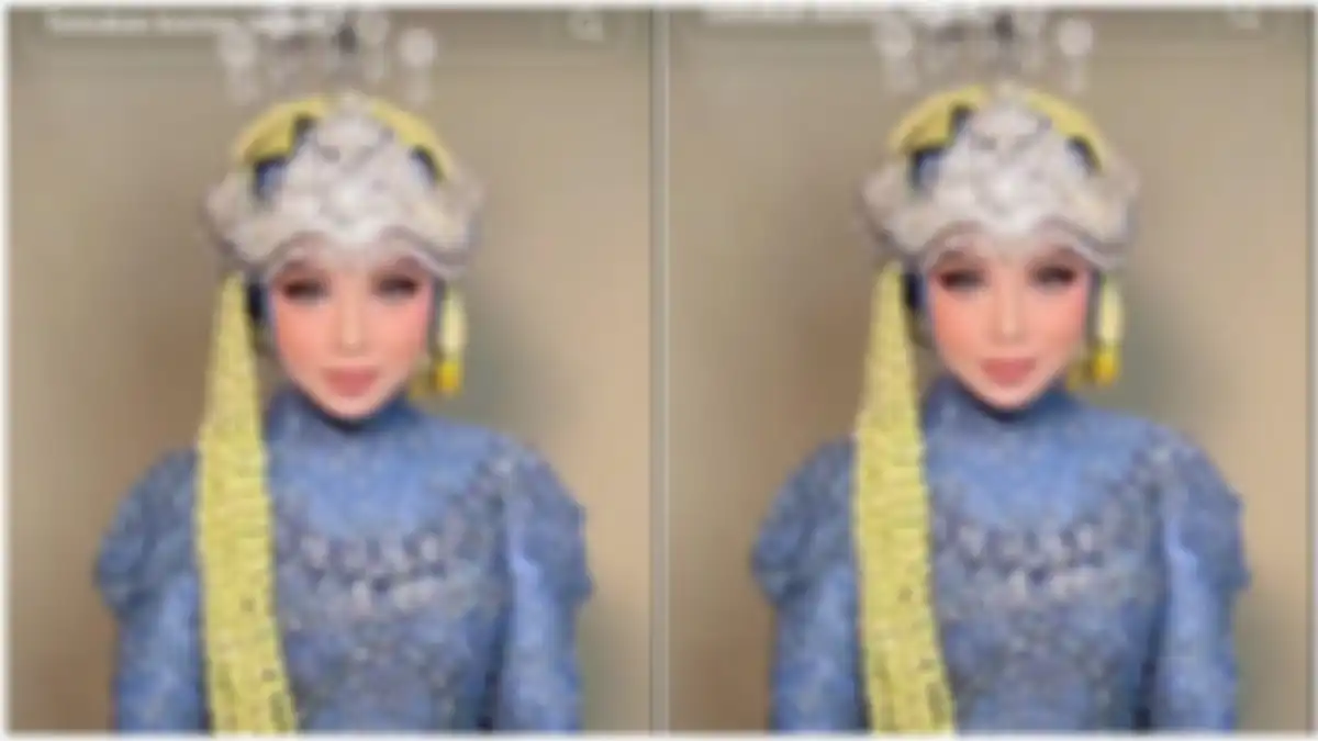 Sosok Salsabila pengantin yang sesungguhnya  