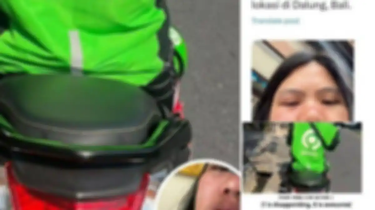Viral driver ojol di Bali hajar penumpang wanita hanya karena tak merespon saat diajak ngobrol 
