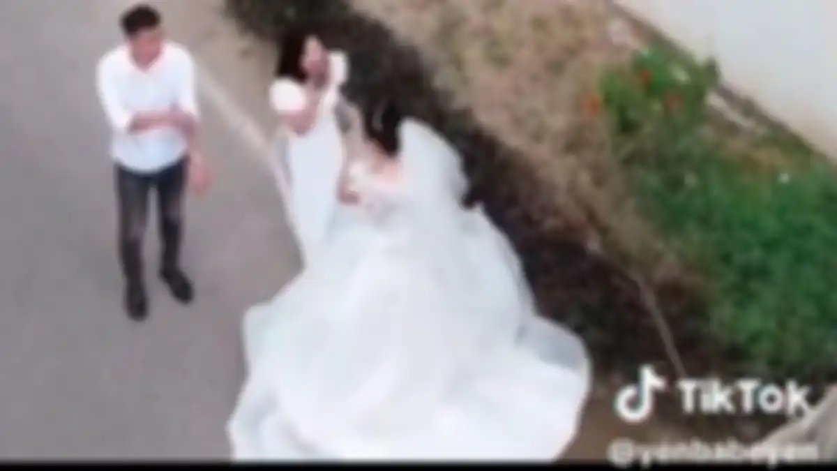 Pengantin wanita nangis di hari pernikahan, dikira mau kabur 