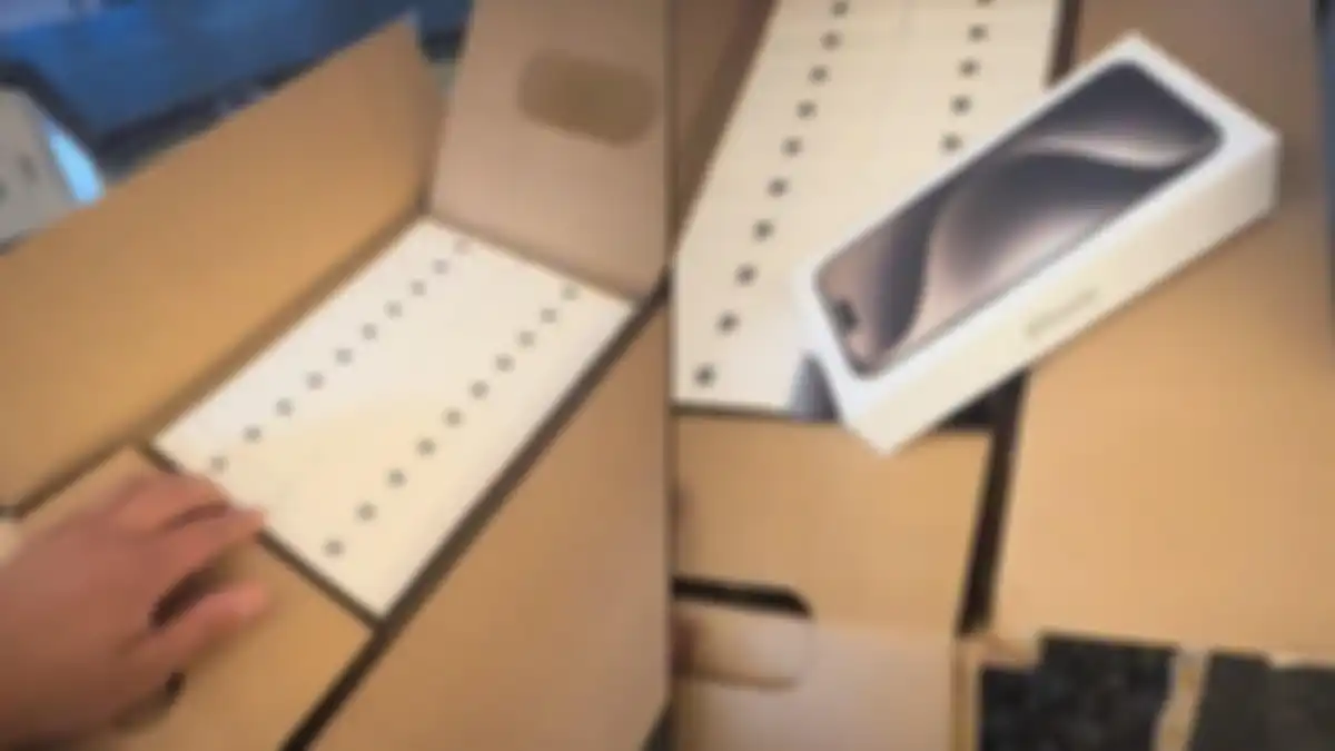 Pria dapat kiriman iPhone 15 sejumlah 60 unit.