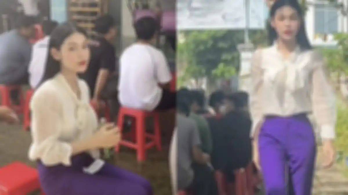Truong My Ngoc, transgender asal Vietnam ikut wajib militer.
