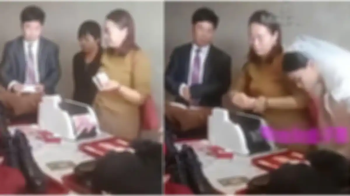 Orangtua pengantin bawa mesin penghitung uang untuk pastikan mahar 
