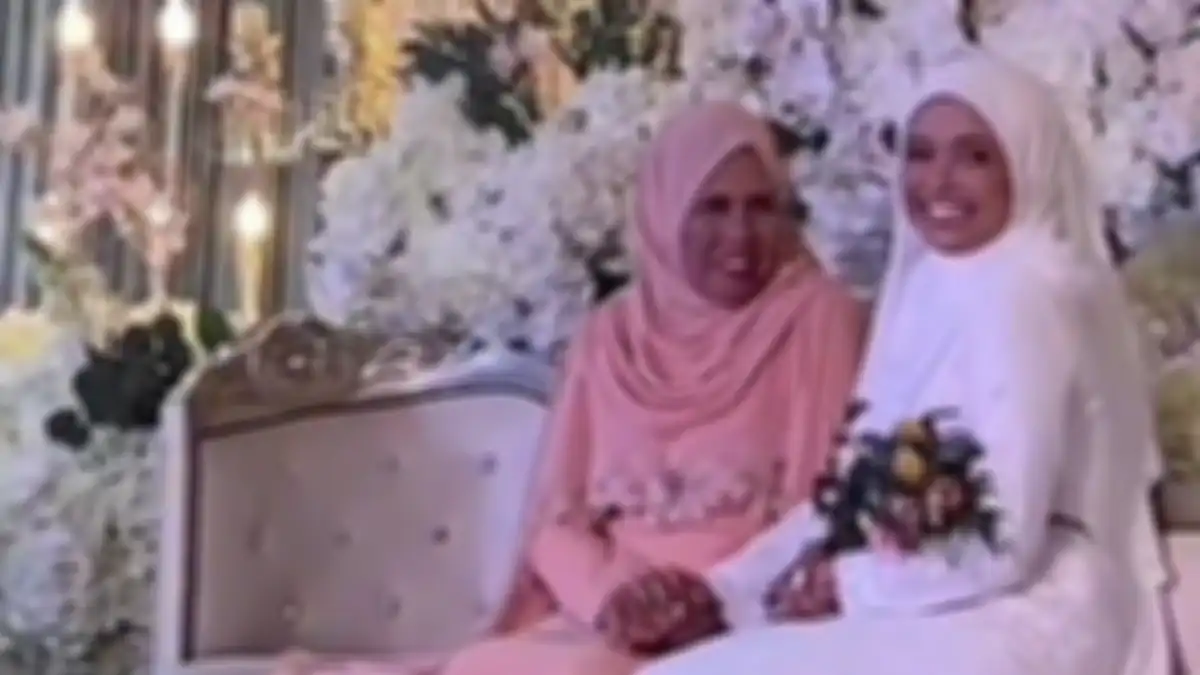 Momen seorang pengantin bernama Ain Nadiah Joyah lupa jika dirinya menikah. 