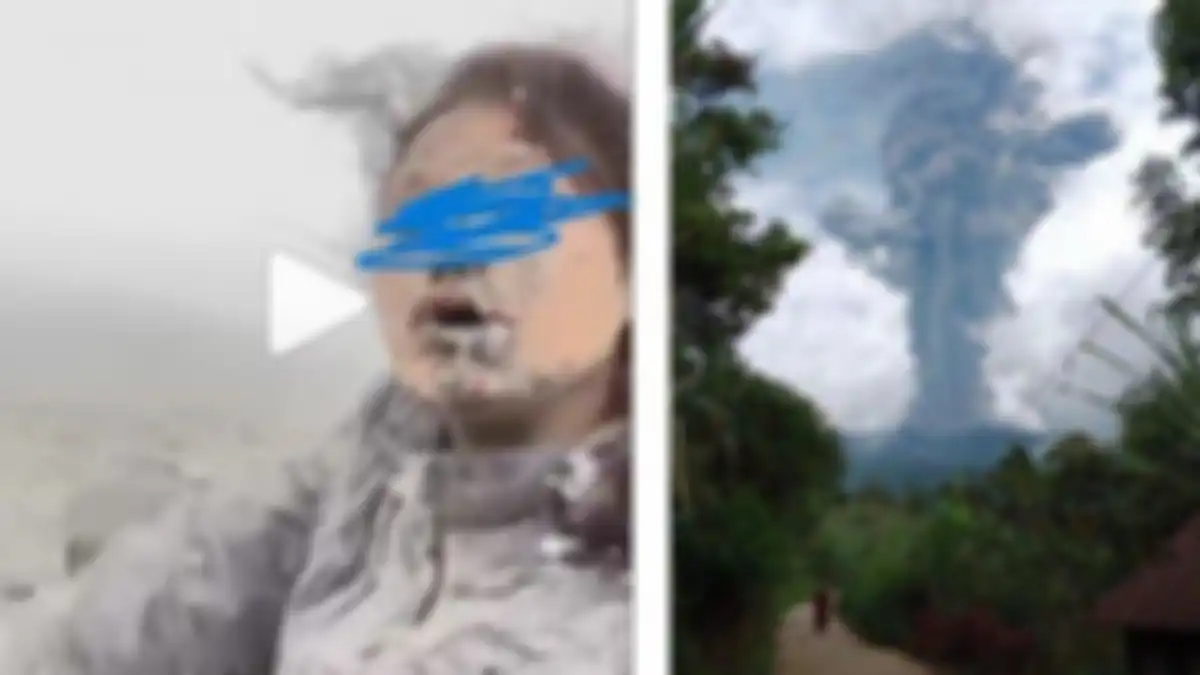Gunung Marapi erupsi, pendaki terjebak, sempat kirim video ke orangtua