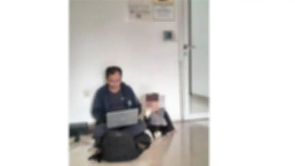 Ayah jasad 4 anak di Jagakarsa pernah kerja sambil bawa anak 