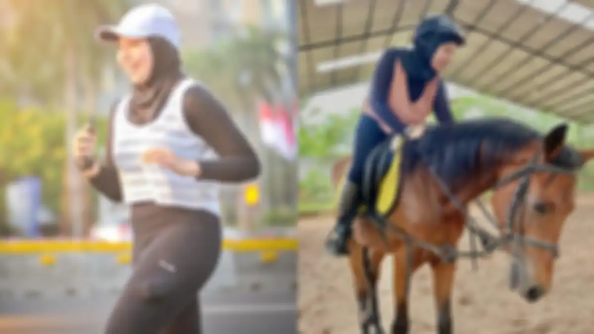 Nadya Arifta suka nge-gym, lari, hingga berkuda
