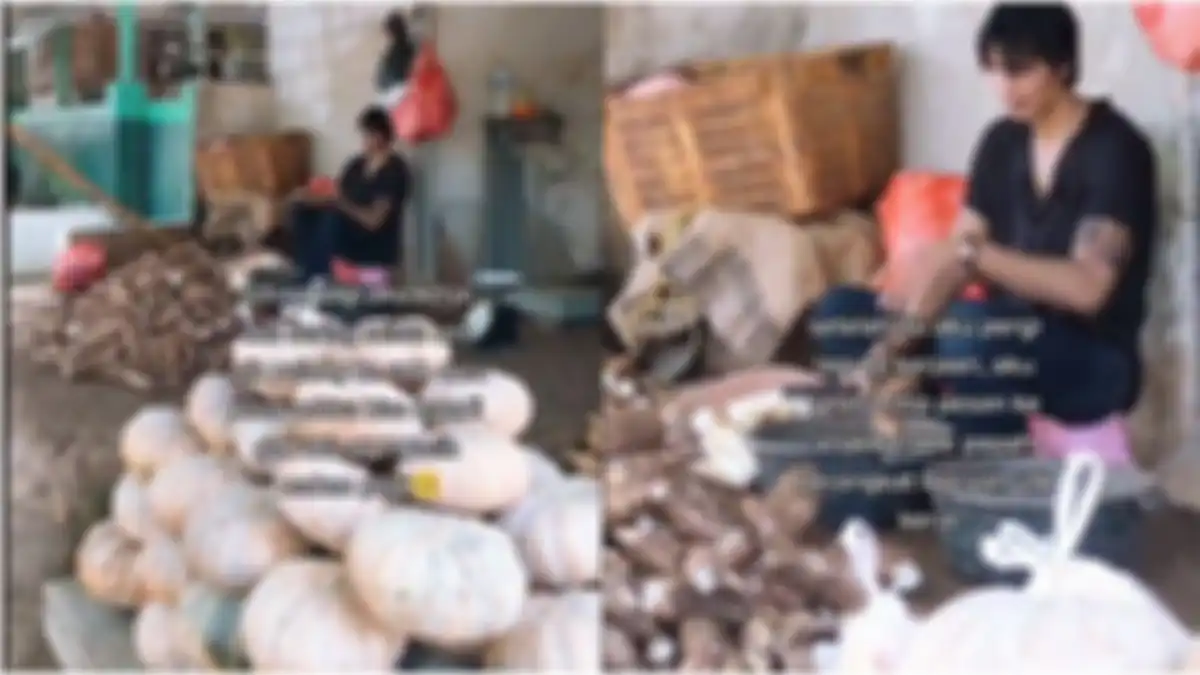 Sosok Arya Khan, penjual singkong di Tangerang 
