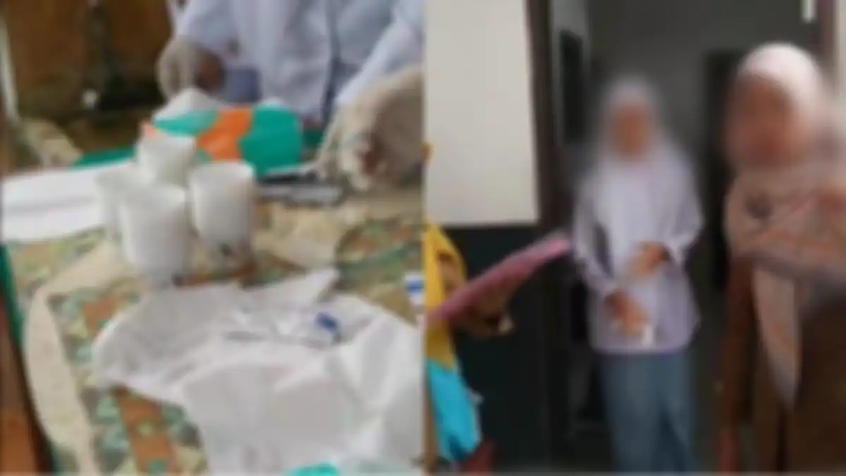 Sejumlah siswi jalani tes kehamilan sebelum dan sesudah PKL.
