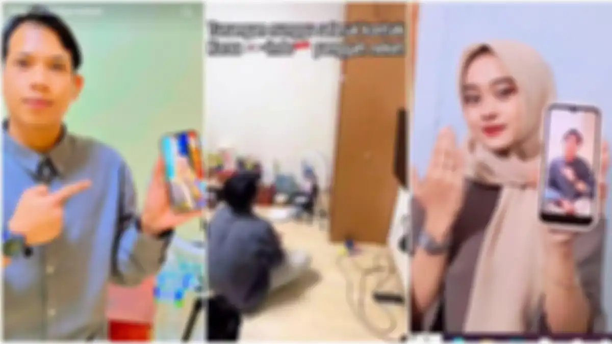 Viral pasangan LDR Korea-Indonesia tungangan online 