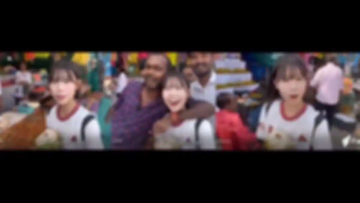 YouTuber Korea Selatan alami pelecehan saat berkunjung ke sebuah pasar di India