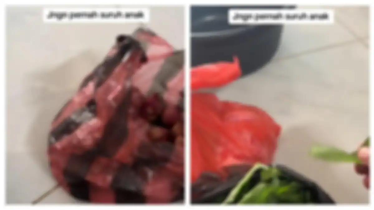 Sayuran beku saat akan dimasak, ibu ini geleng-geleng kelakuan anaknya 