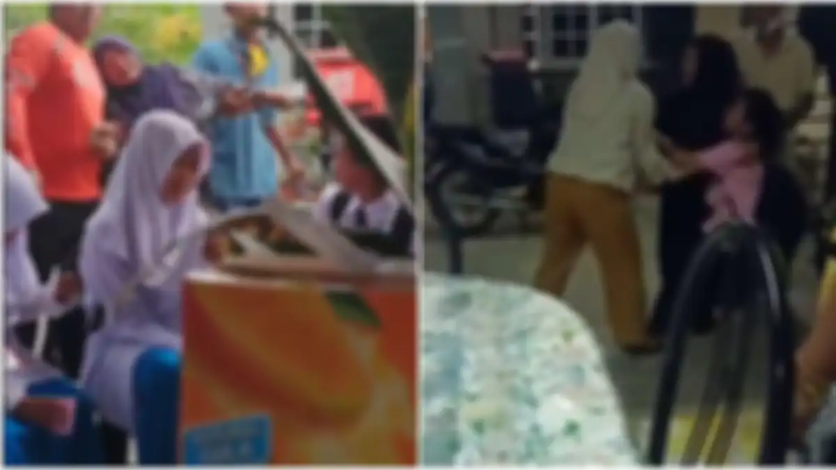 Momen ibu kandung membawa paksa Uzma