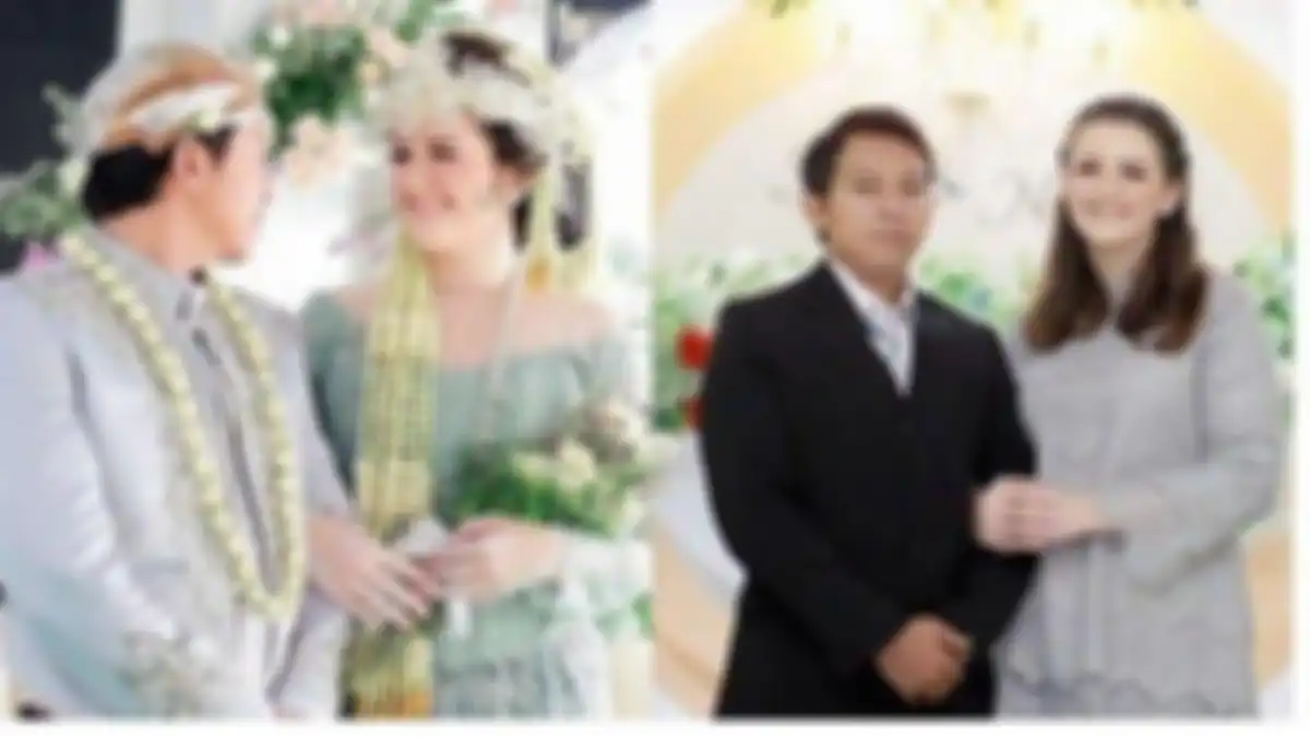 Anjar Hari Kiswanto dan istri asal Rusia, Zukofa Veronika.