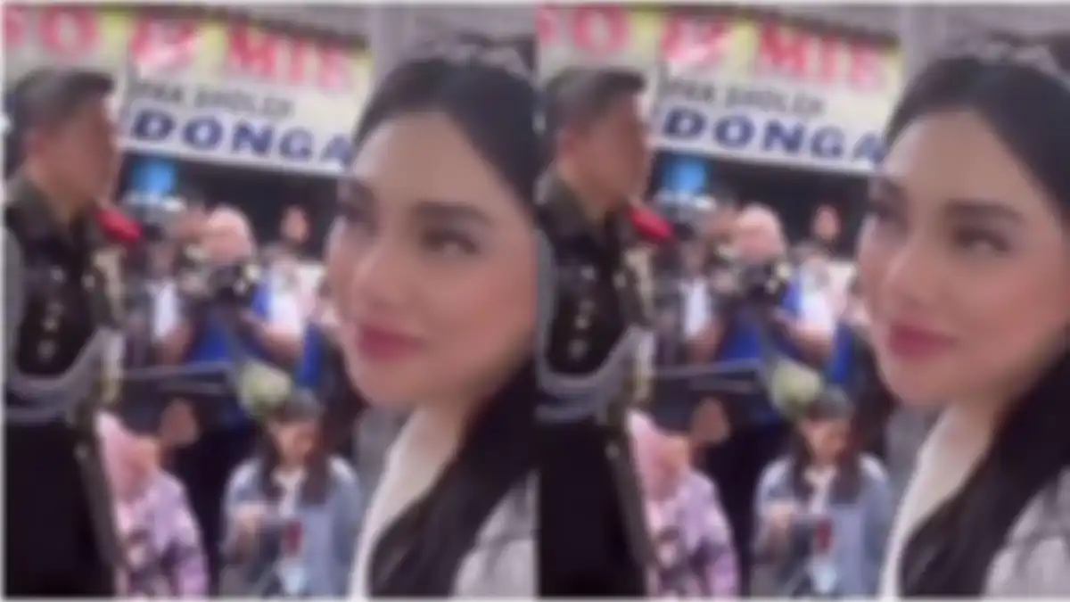 Celine Evangelista kesengsem Mayor Teddy.