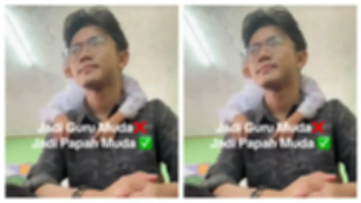 Potret guru muda saat didik muridnya layaknya adik kandung sendiri 