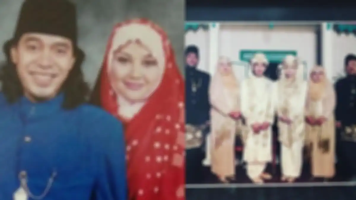 Komeng bersama istrinya, Indra Dewi 