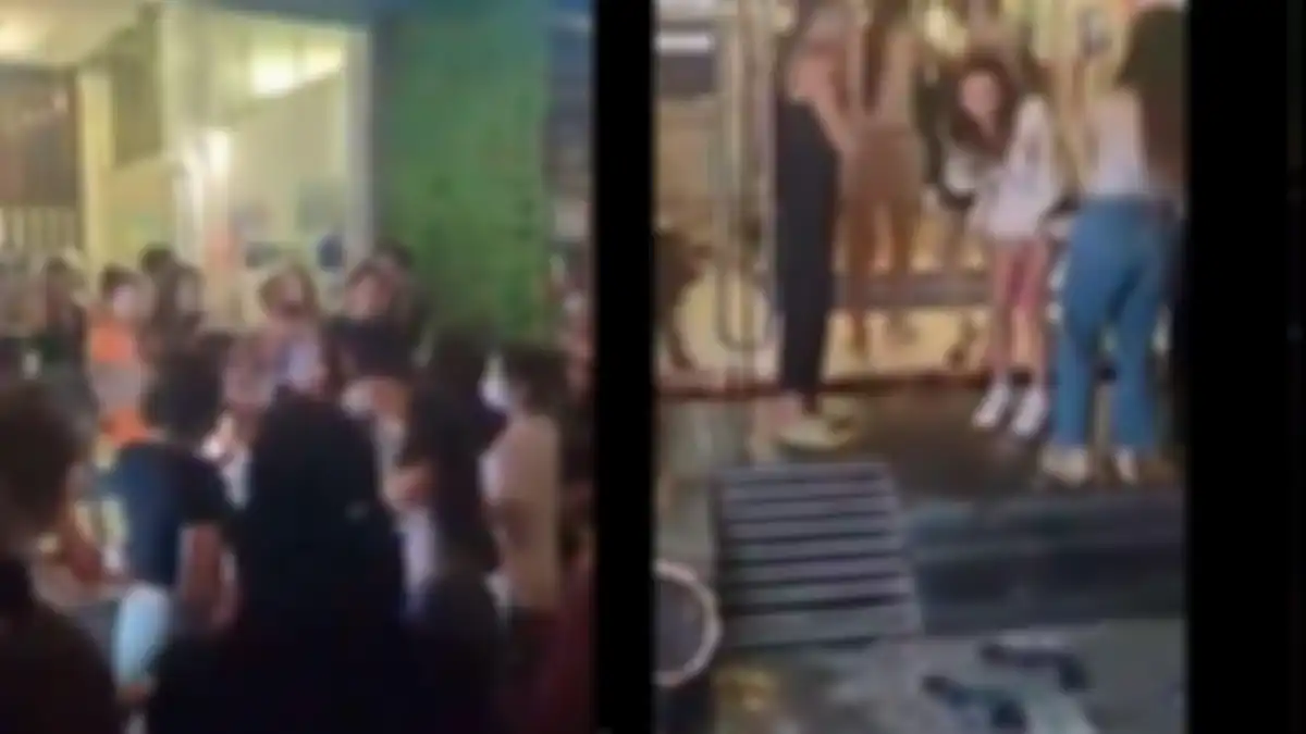  Ladyboy Thailand terlibat baku hantam dengan ladyboy Filipina.